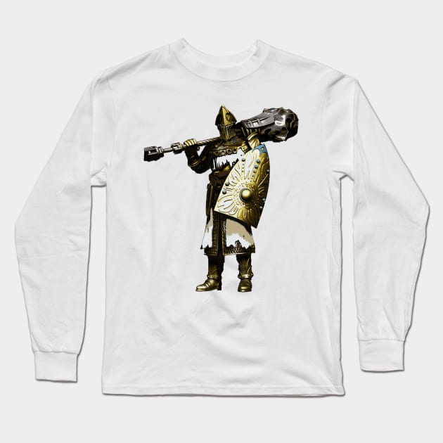 Paladin Leeroy Long Sleeve T-Shirt by MedievalMetatron